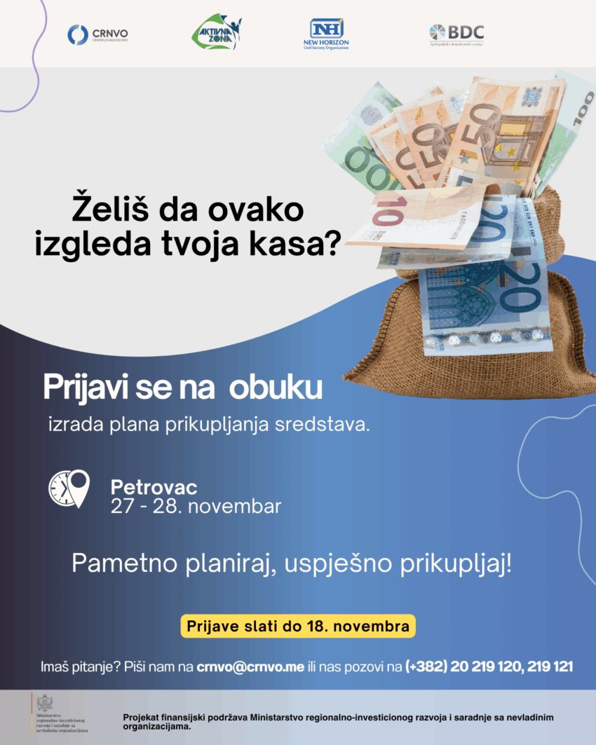 Izrada plana prikupljanja sredstava